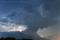 © Matt Nicholson 2014

Between Stephenville and Hico Texas. Fortunately, it didn't reach the ground. 