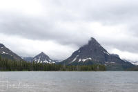 Painted Tepee Peak and Sinopah Mountains